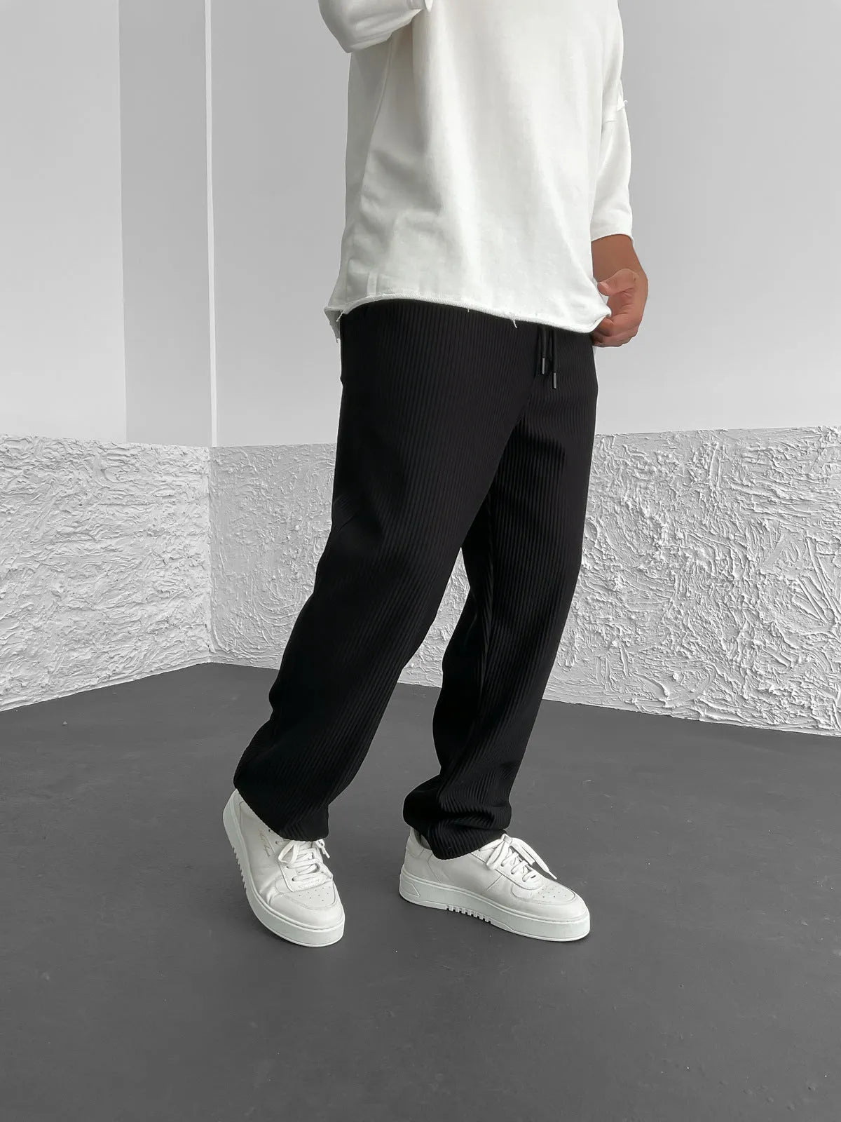 François™ - Ribbed Spandex Comfort Pants