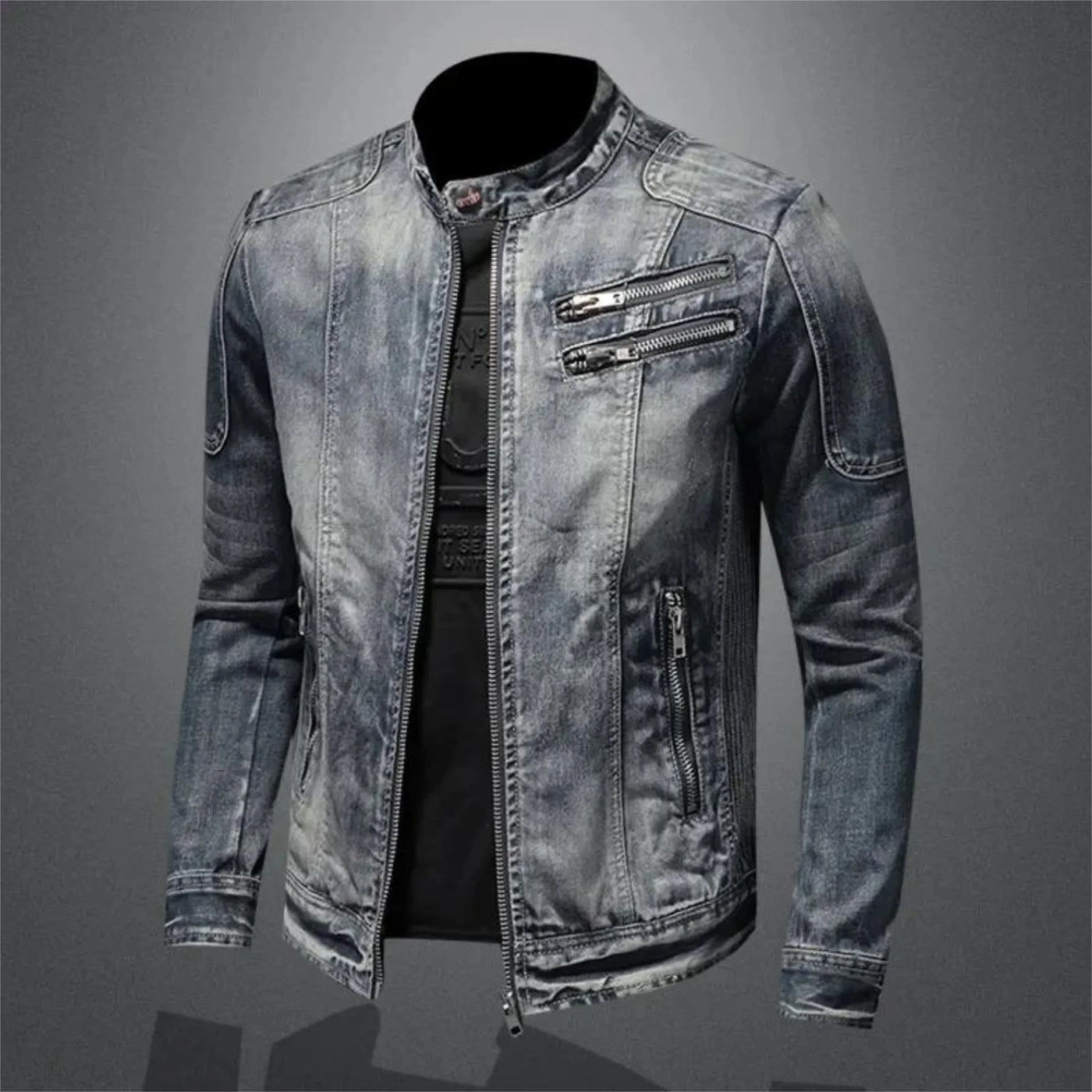 Giani™ | Denim Biker Jacket