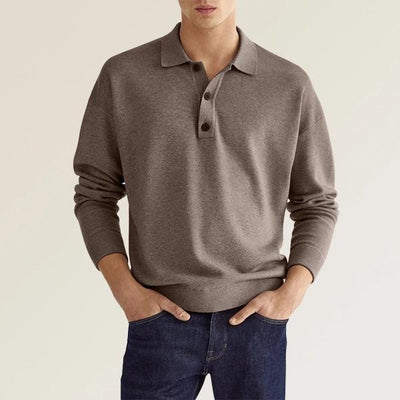 Romain | Long-Sleeve Polo Shirt