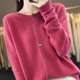 Noelle™ - Cozy Wool Cardigan