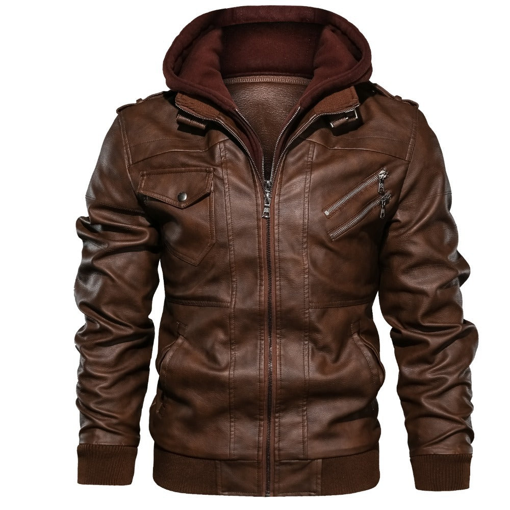 Séverin | Men's Leather Winter Jacket