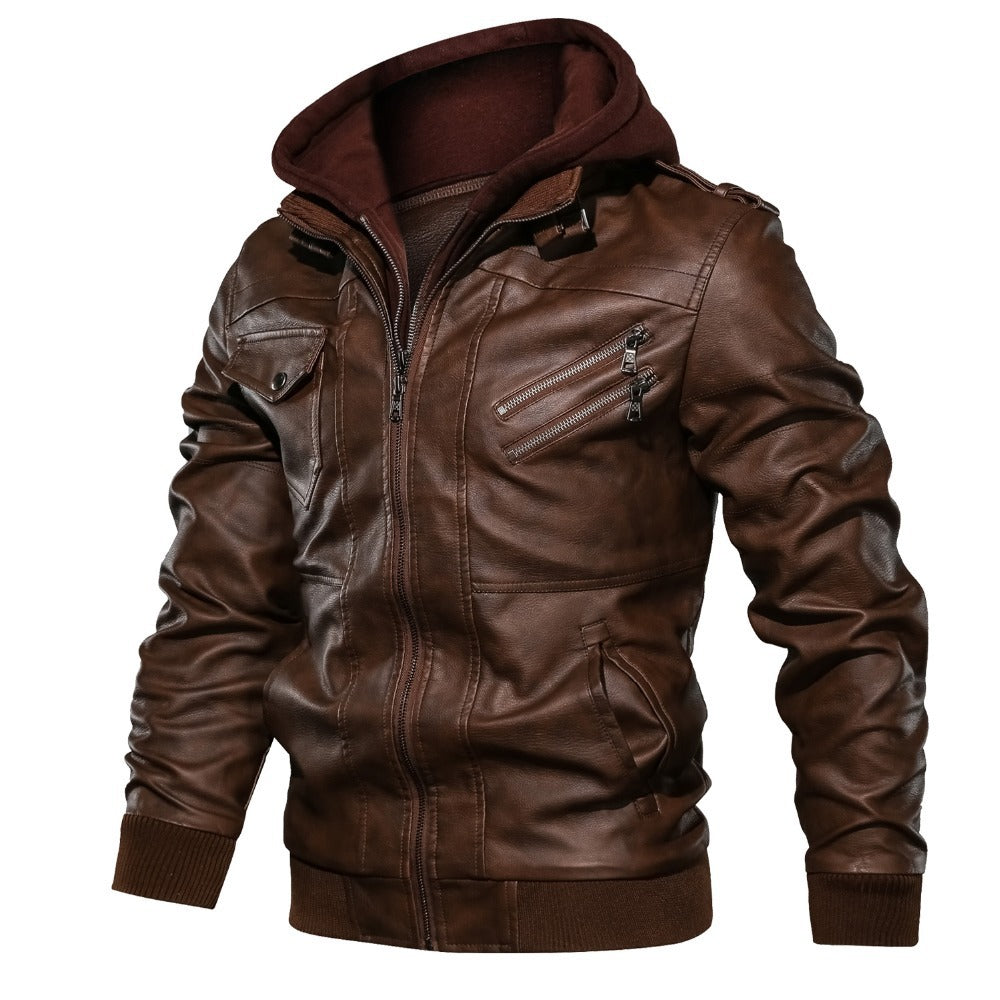 Séverin | Men's Leather Winter Jacket