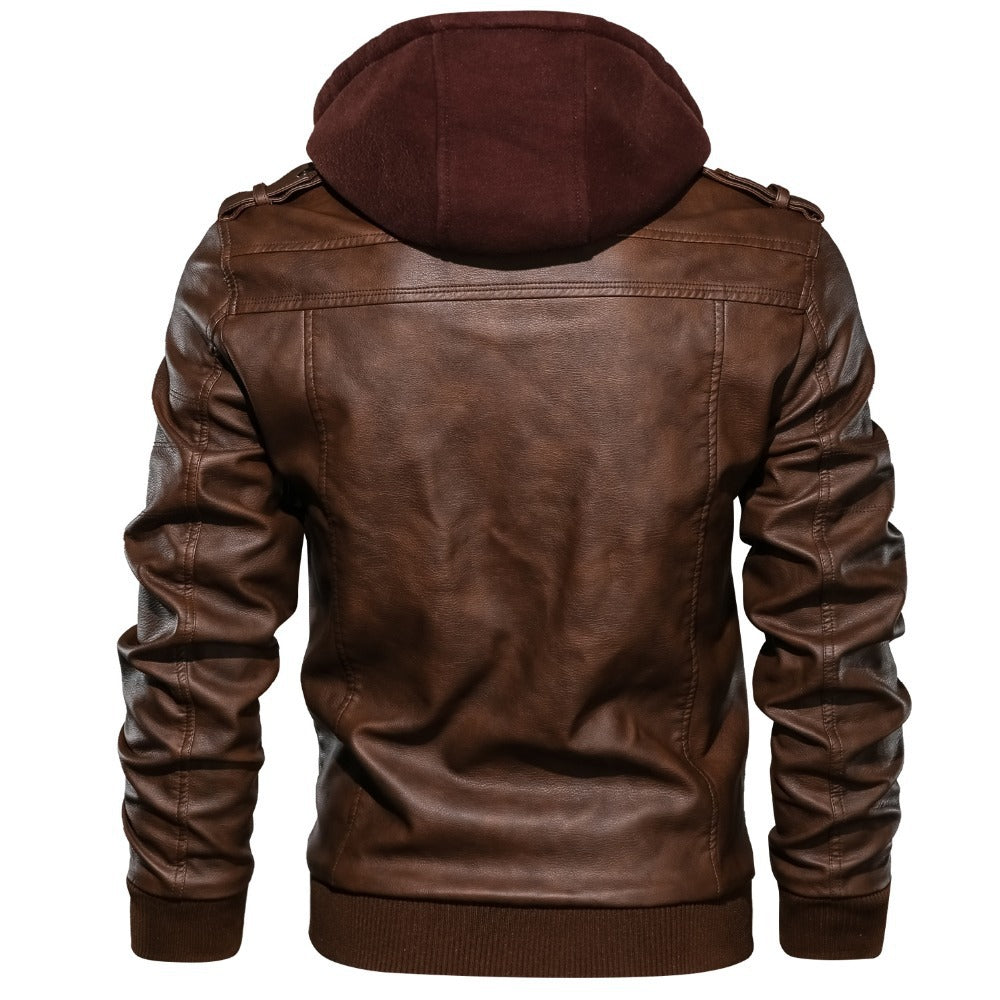 Séverin | Men's Leather Winter Jacket