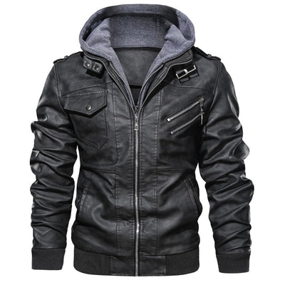 Séverin | Men's Leather Winter Jacket