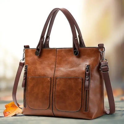 The Timeless Elegance of Erika | Leather Handbag