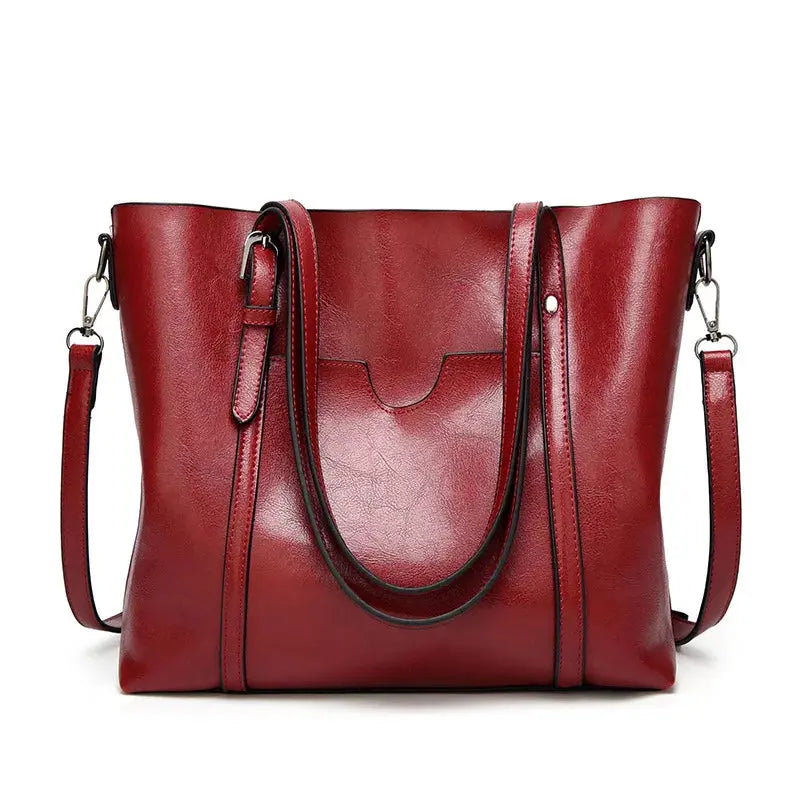 Kelley's Refined Elegance | Luxurious Leather Handbag