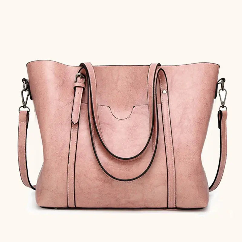 Kelley's Refined Elegance | Luxurious Leather Handbag