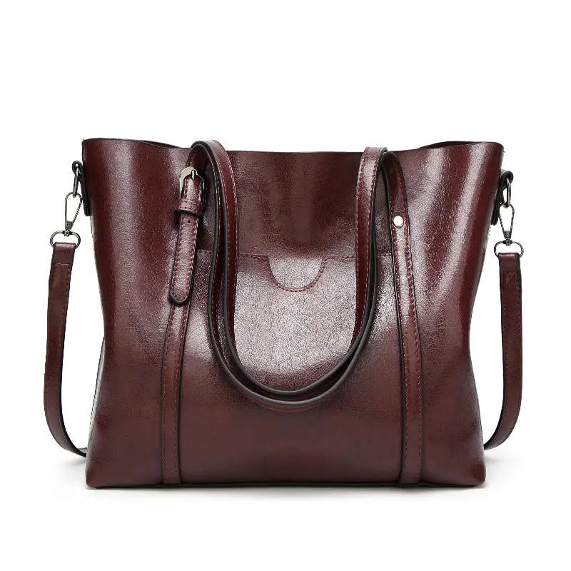 Kelley's Refined Elegance | Luxurious Leather Handbag