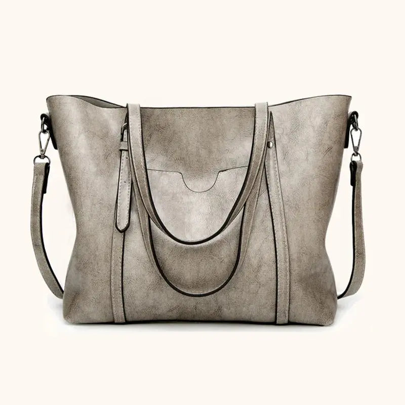 Kelley's Refined Elegance | Luxurious Leather Handbag