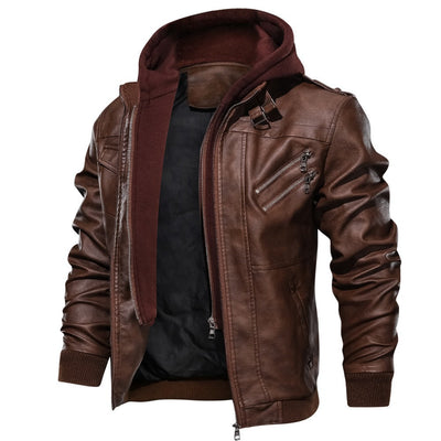 Séverin | Men's Leather Winter Jacket