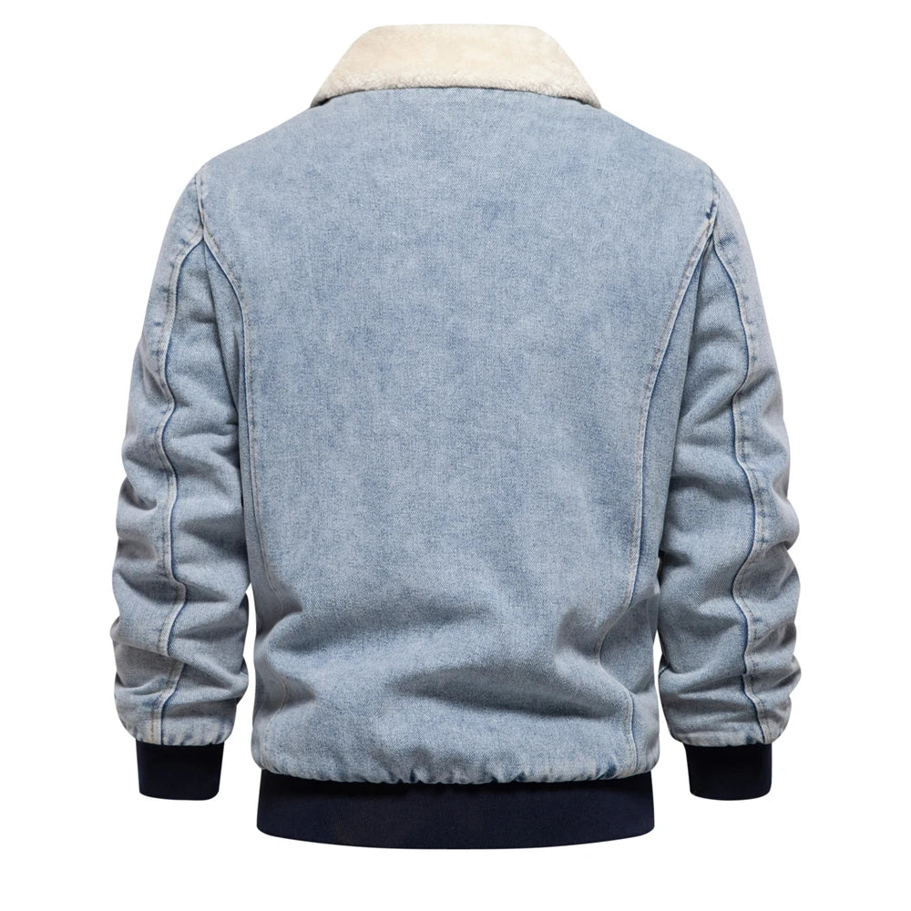 Frank™ | Denim Bomber Jacket