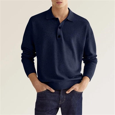 Romain | Long-Sleeve Polo Shirt