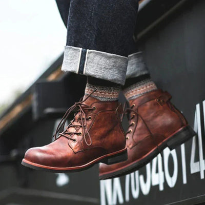 Kelvin | Men's High-Top Boots