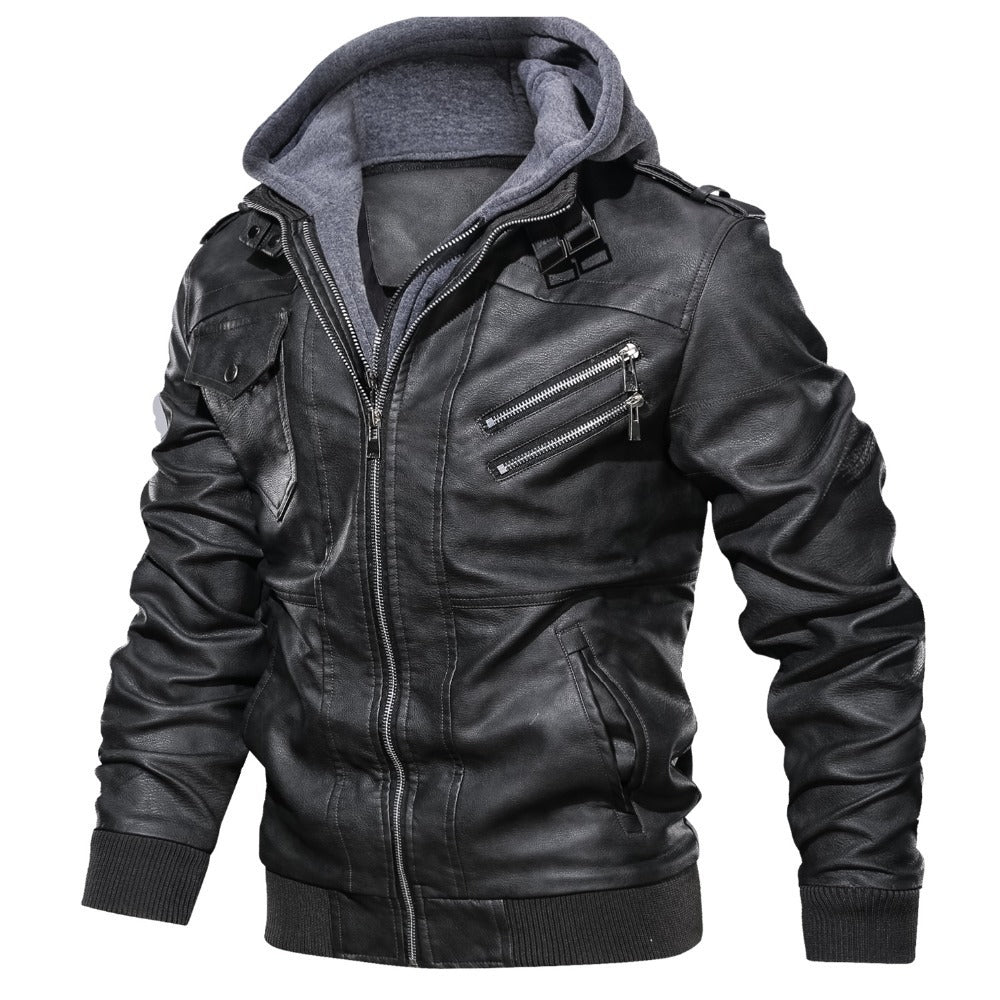 Séverin | Men's Leather Winter Jacket