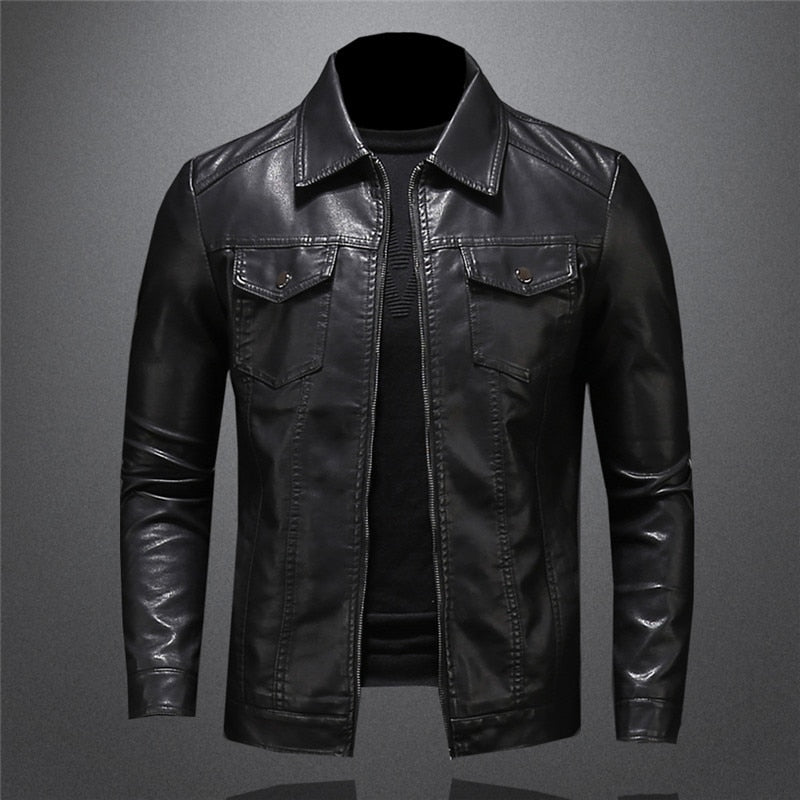 Tristan™ | Leather Motorcycle Jacket