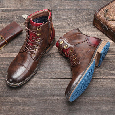 Leo™ - Handmade Premium Leather Oxford Boots